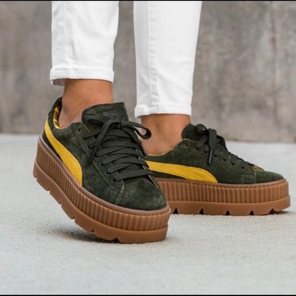 Puma Shoes Fenty By Rihanna Cleated Creeper Platform Sneakers Poshmark